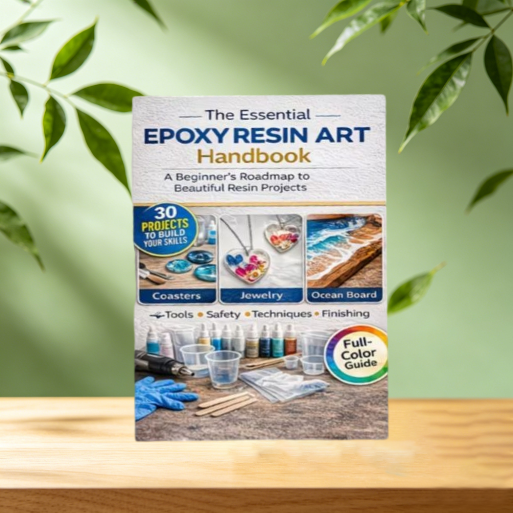 Art Craft Books - The Essential Epoxy Resin Art Handbook