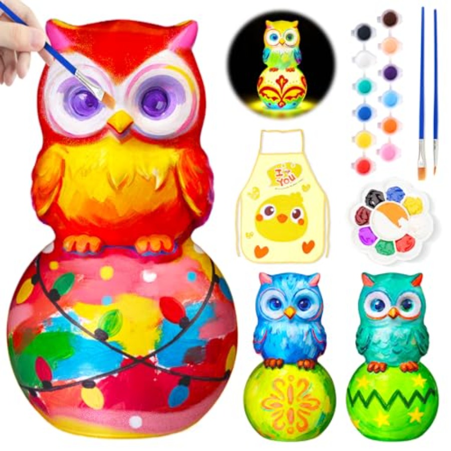 Art And Craft With Paint - Paint Your Own Lamp Kit, Arts