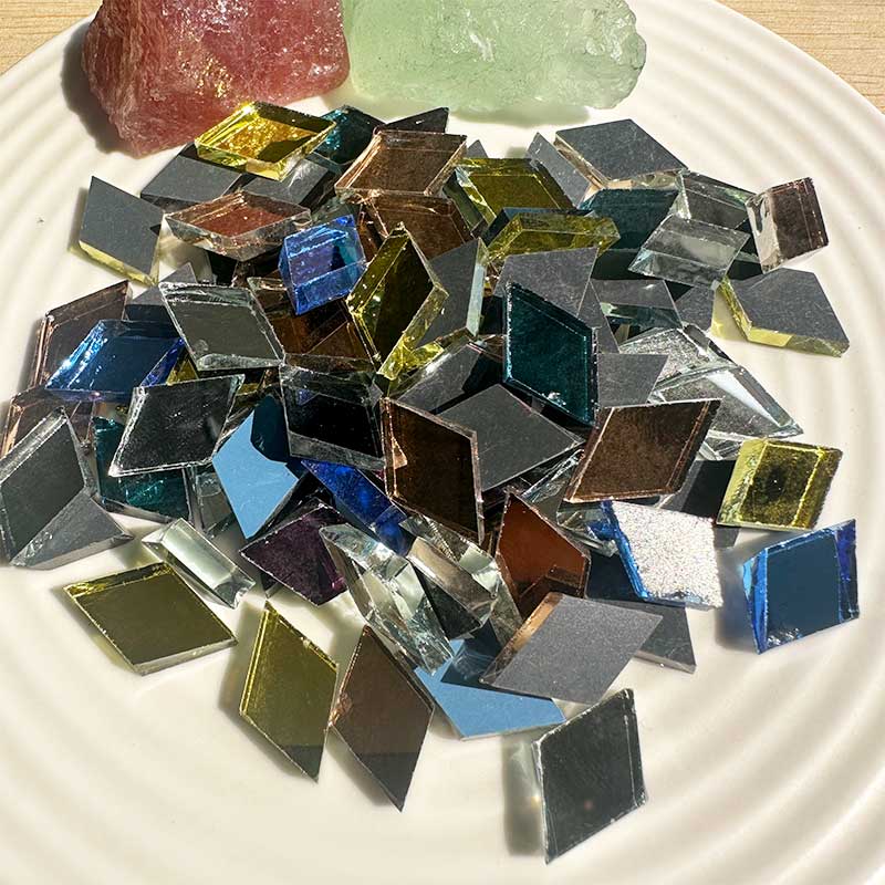 Art Craft Mirror - 100g Taobao Diamond Rhombus Shape Glass