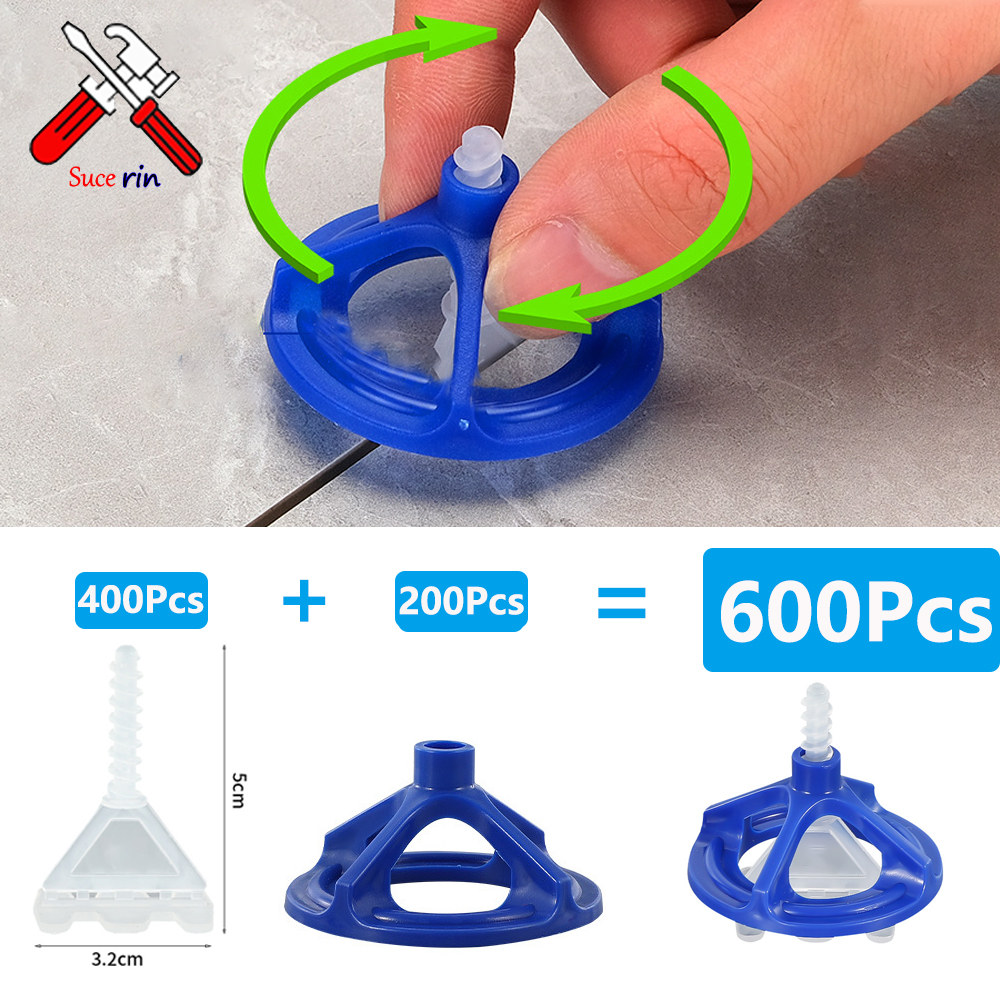Mosaic Tile Supply - 50-600Pcs Top Spiral Ceramic Tile Leveling