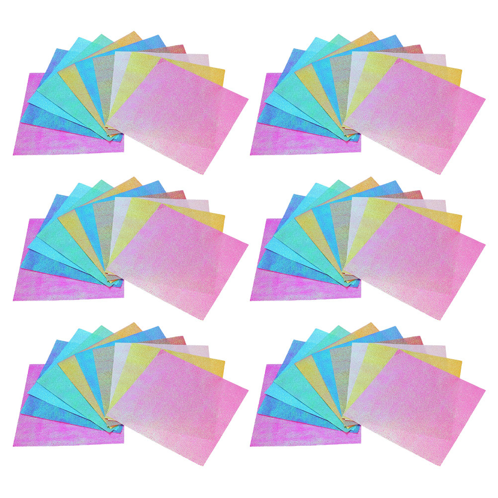 Art Craft With Paper - 200 Sheets Pearlescent Origami Paper Shiny