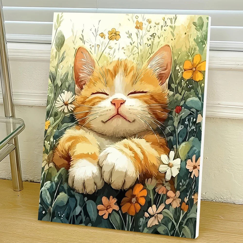 Drawing By Numbers Cat DIY Dig - Art Craft Game recensie en prijs