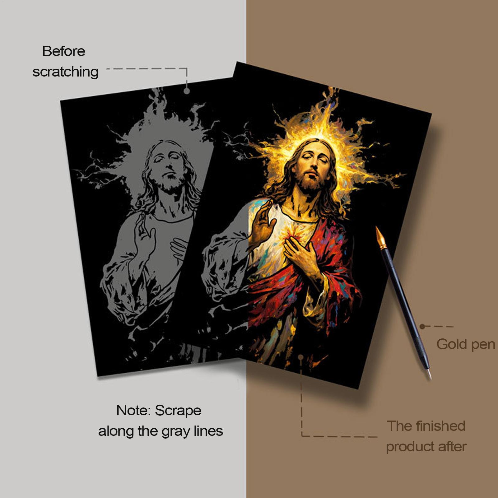 Scratch Book Jesus Scratch Pai - Art Craft Books recensie en prijs