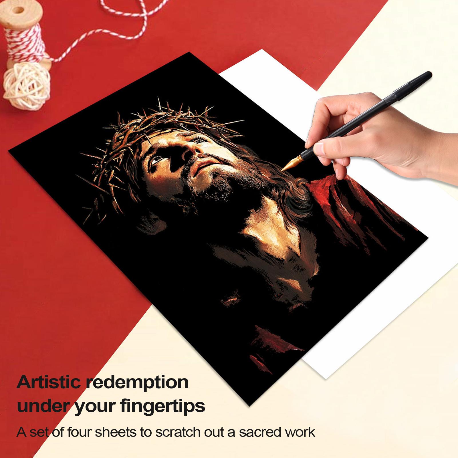 Scratch Book Jesus Scratch Pai - Art Craft Books recensie en prijs