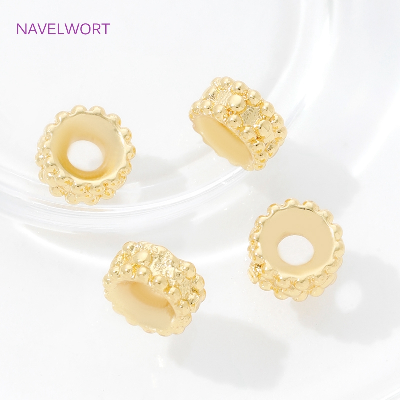 18K Gold Plated Round Spacer B - Art Craft Making recensie en prijs
