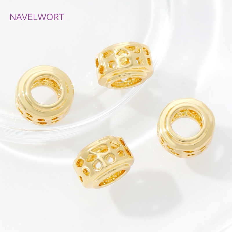 18K Gold Plated Round Spacer B - Art Craft Making recensie en prijs