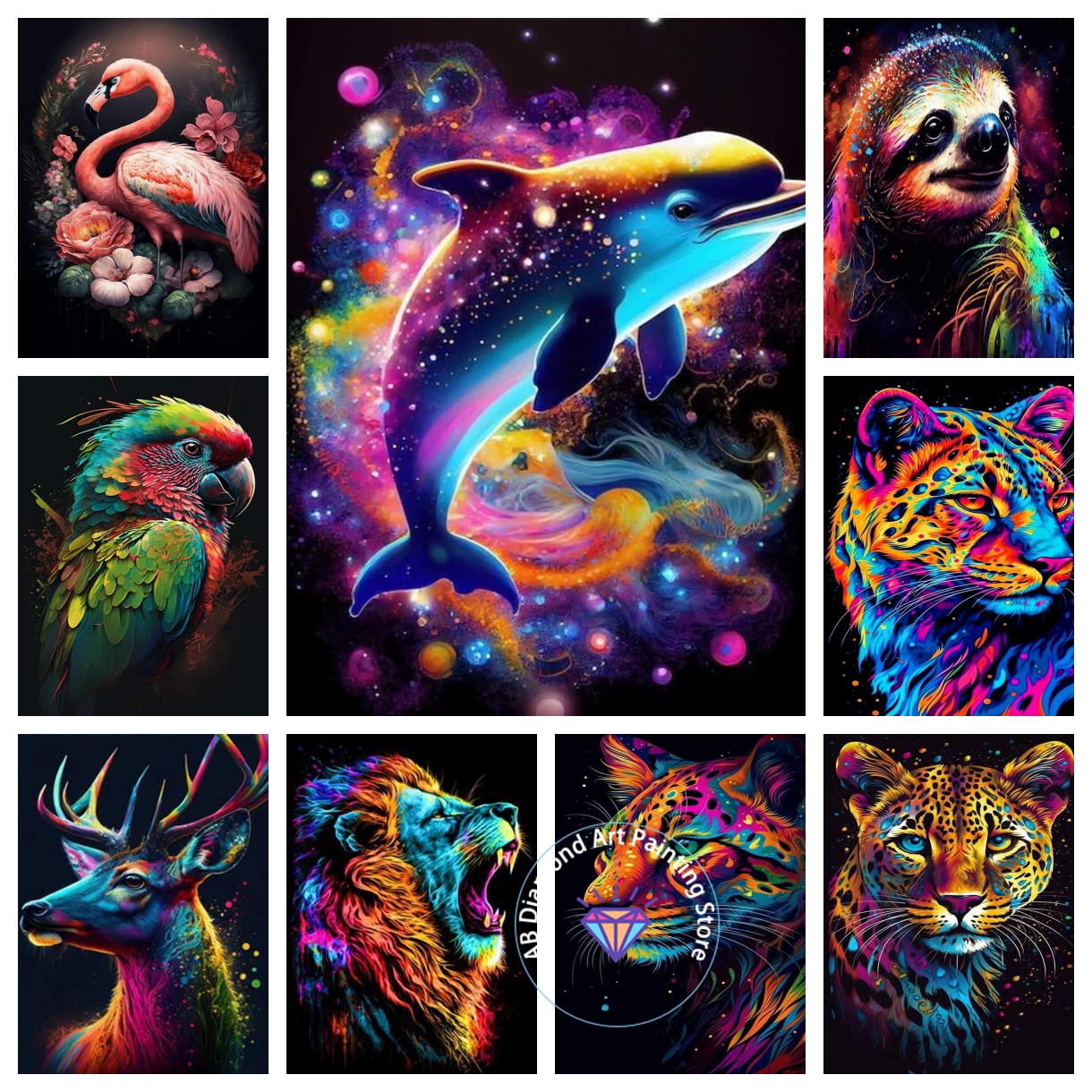 AB Diamond Painting Kits Color - Art Craft Lion recensie en prijs