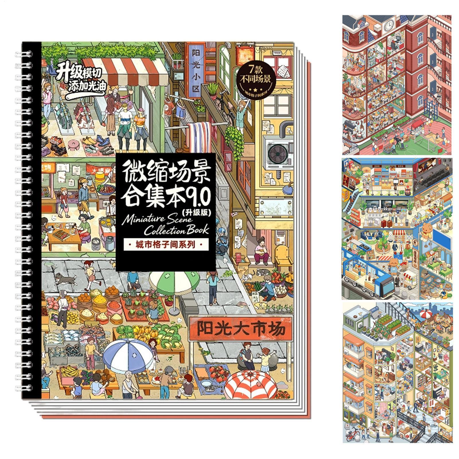 Scene Stickers Cute 3D Visual  - Art Craft Restaurant recensie en prijs