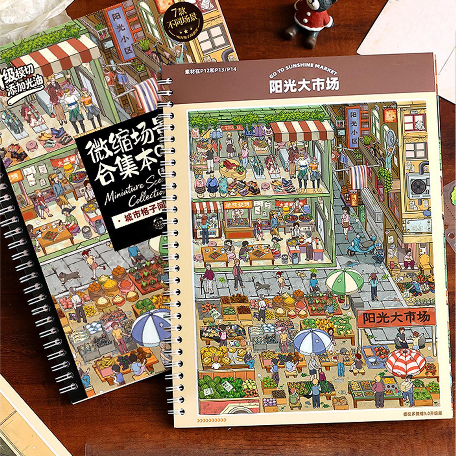 Scene Stickers Cute 3D Visual  - Art Craft Restaurant recensie en prijs