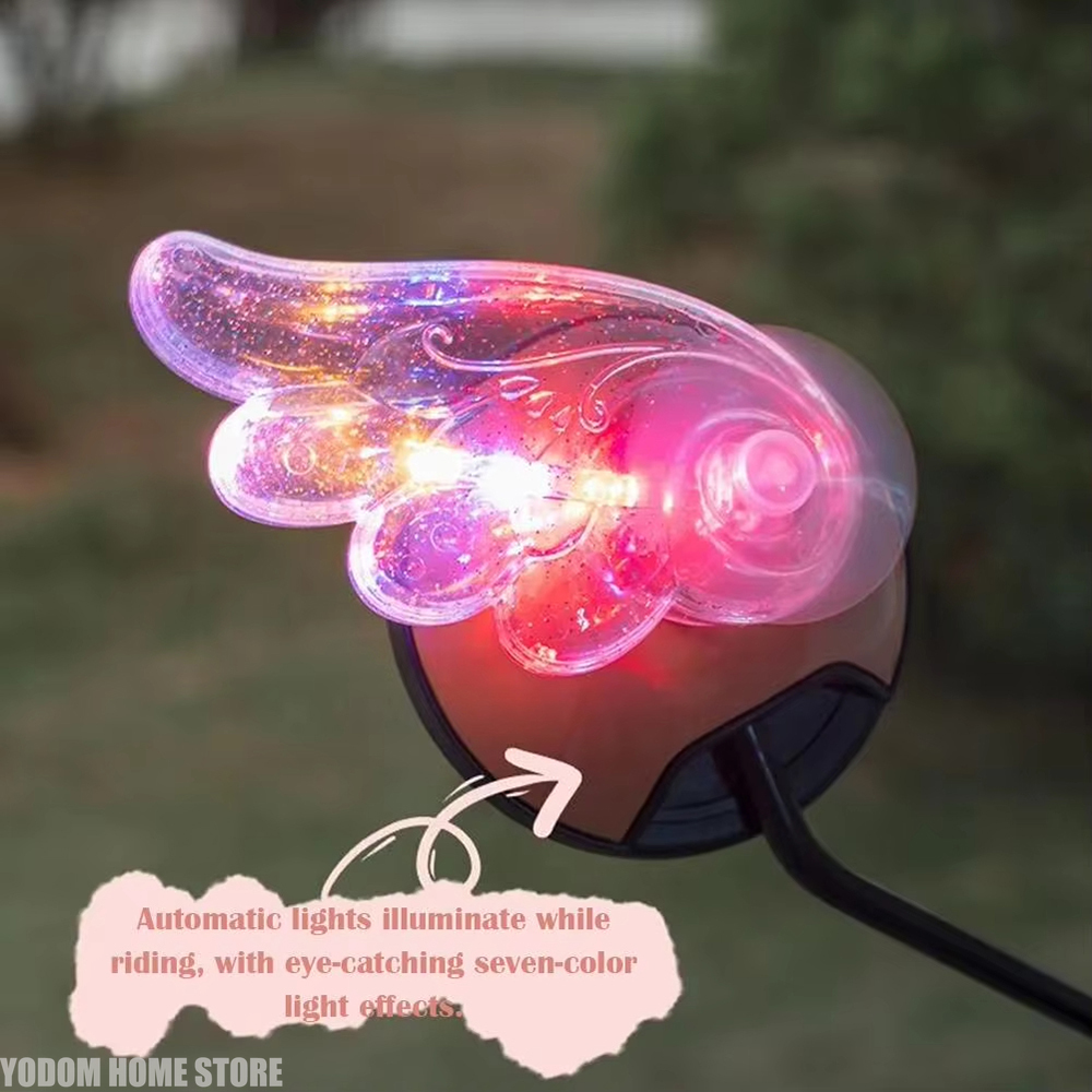 Cute Wind Power Glowing Wings  - Art Craft Mirror recensie en prijs