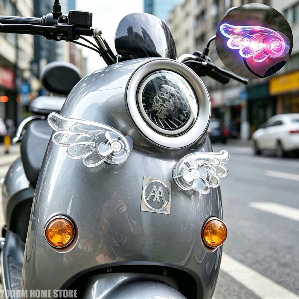 Cute Wind Power Glowing Wings  - Art Craft Mirror recensie en prijs