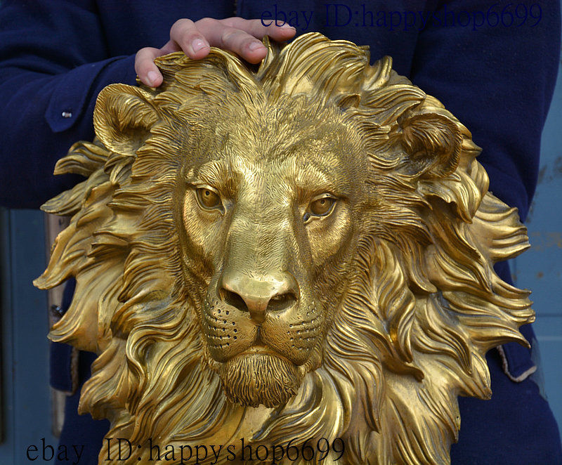 42 CM China Brass Copper Fengs - Art Craft Lion recensie en prijs