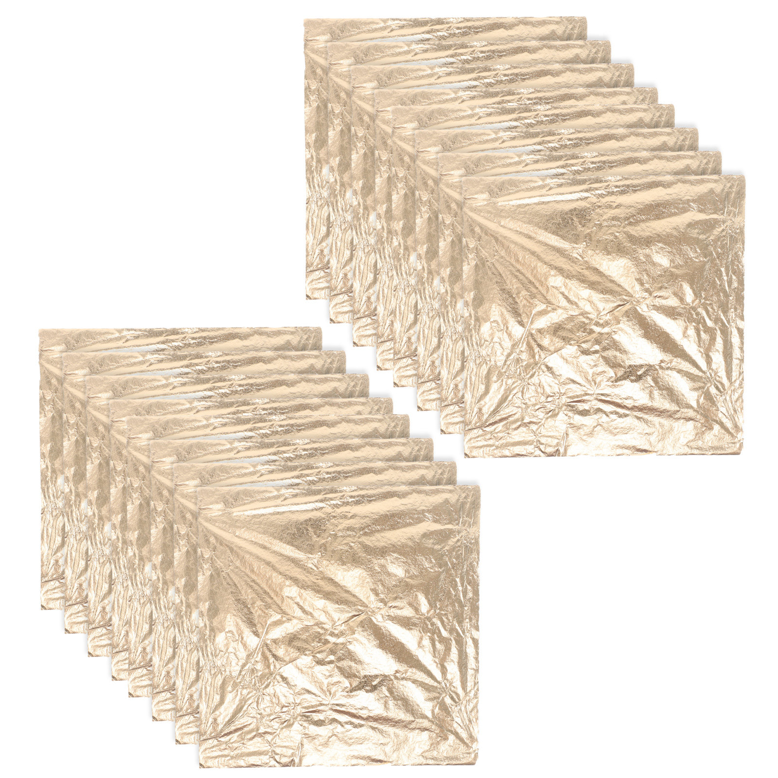 100 Sheets Gold Foil Leaf Pape - Art Craft With Paper recensie en prijs