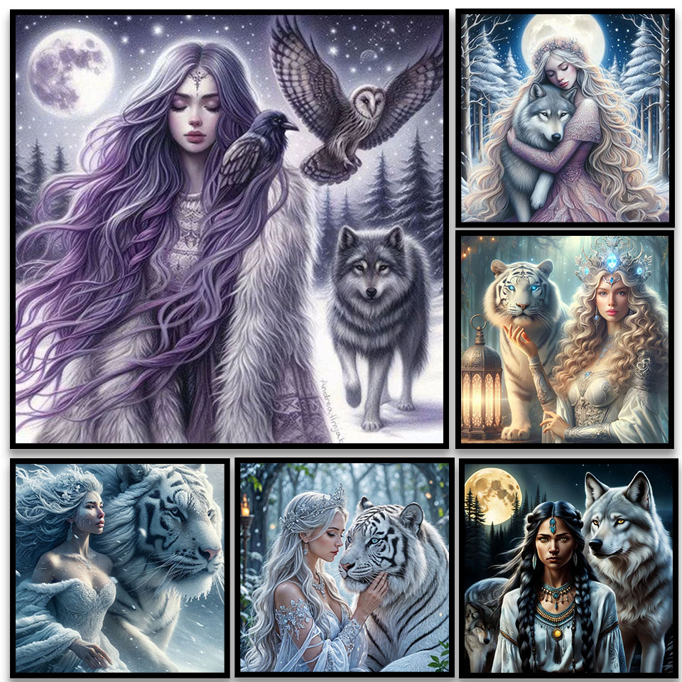 5D DIY Diamond Painting: Woman - Art Craft Lion recensie en prijs