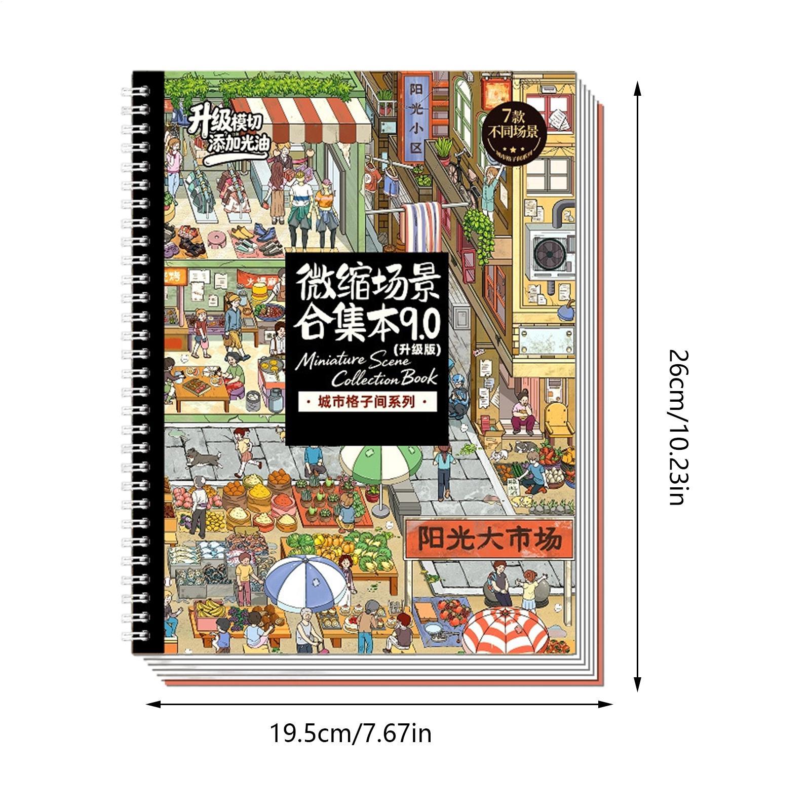 Sticker Scene Cute 3D Visual E - Art Craft Restaurant recensie en prijs