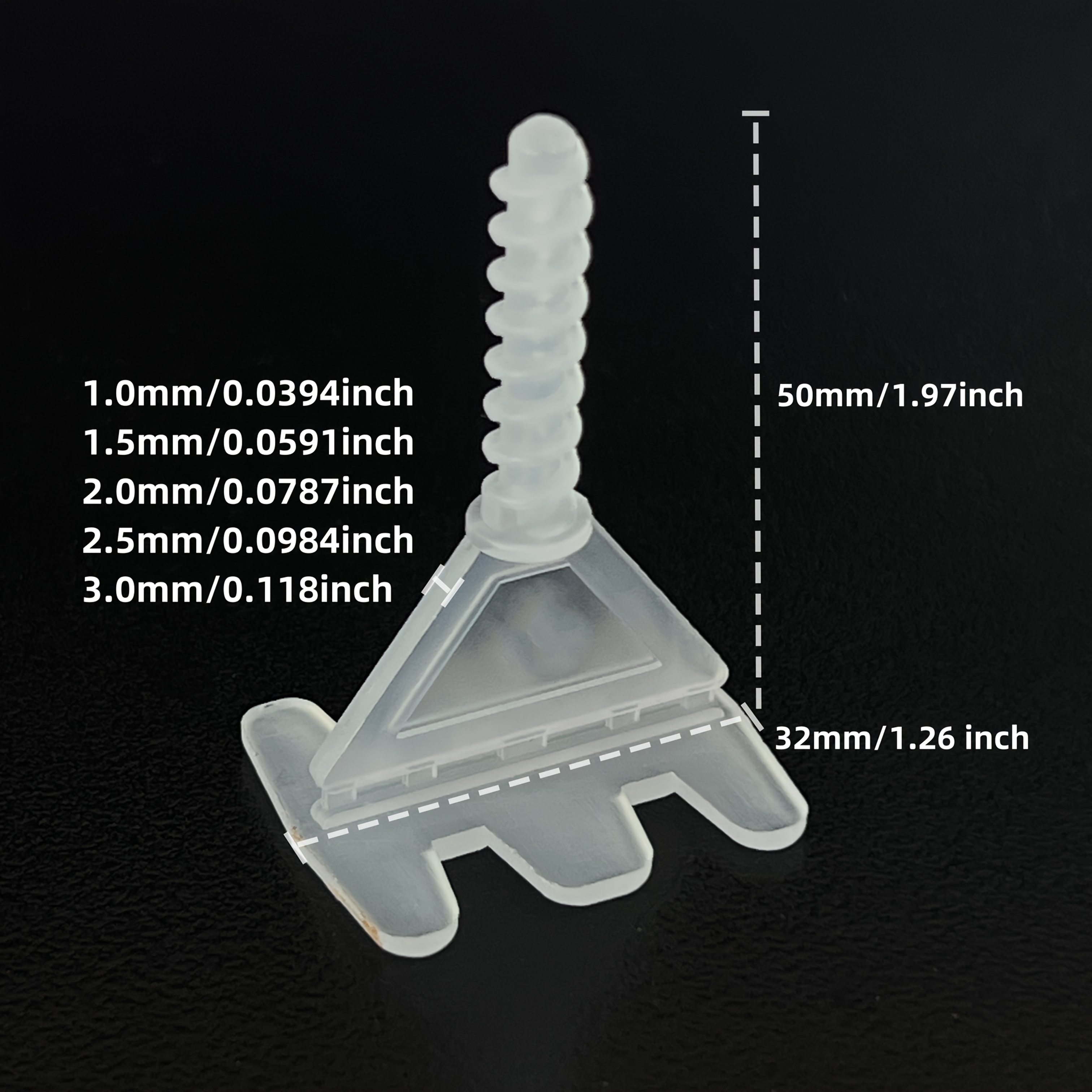 Tile Leveling System Base Plat - Mosaic Tile Supply recensie en prijs