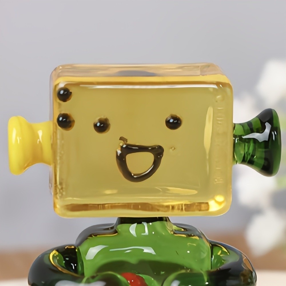 Cute Colorful Face Robot Ornam - Art Craft Robot recensie en prijs