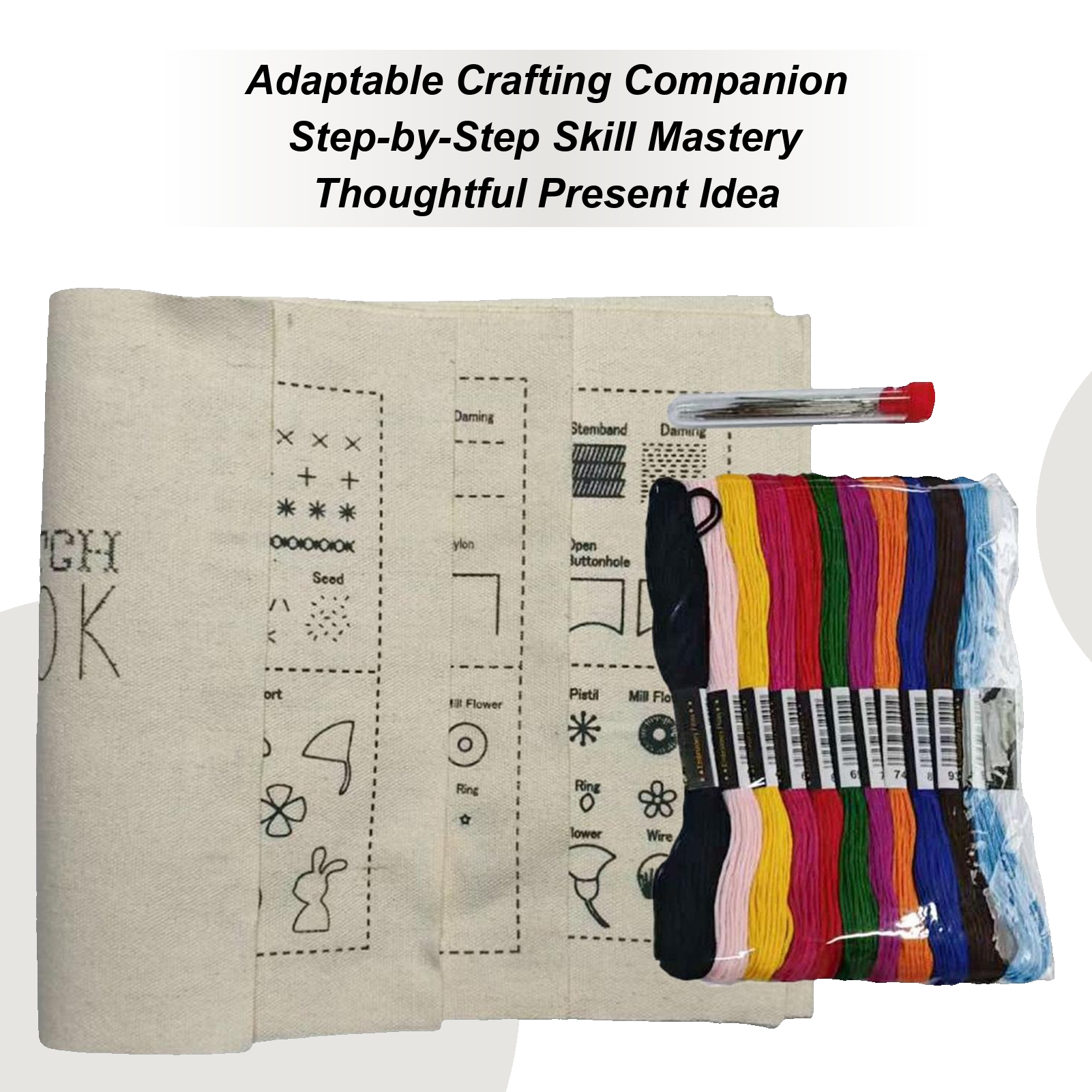 DIY Embroidery Needle Thread B - Art Craft Books recensie en prijs