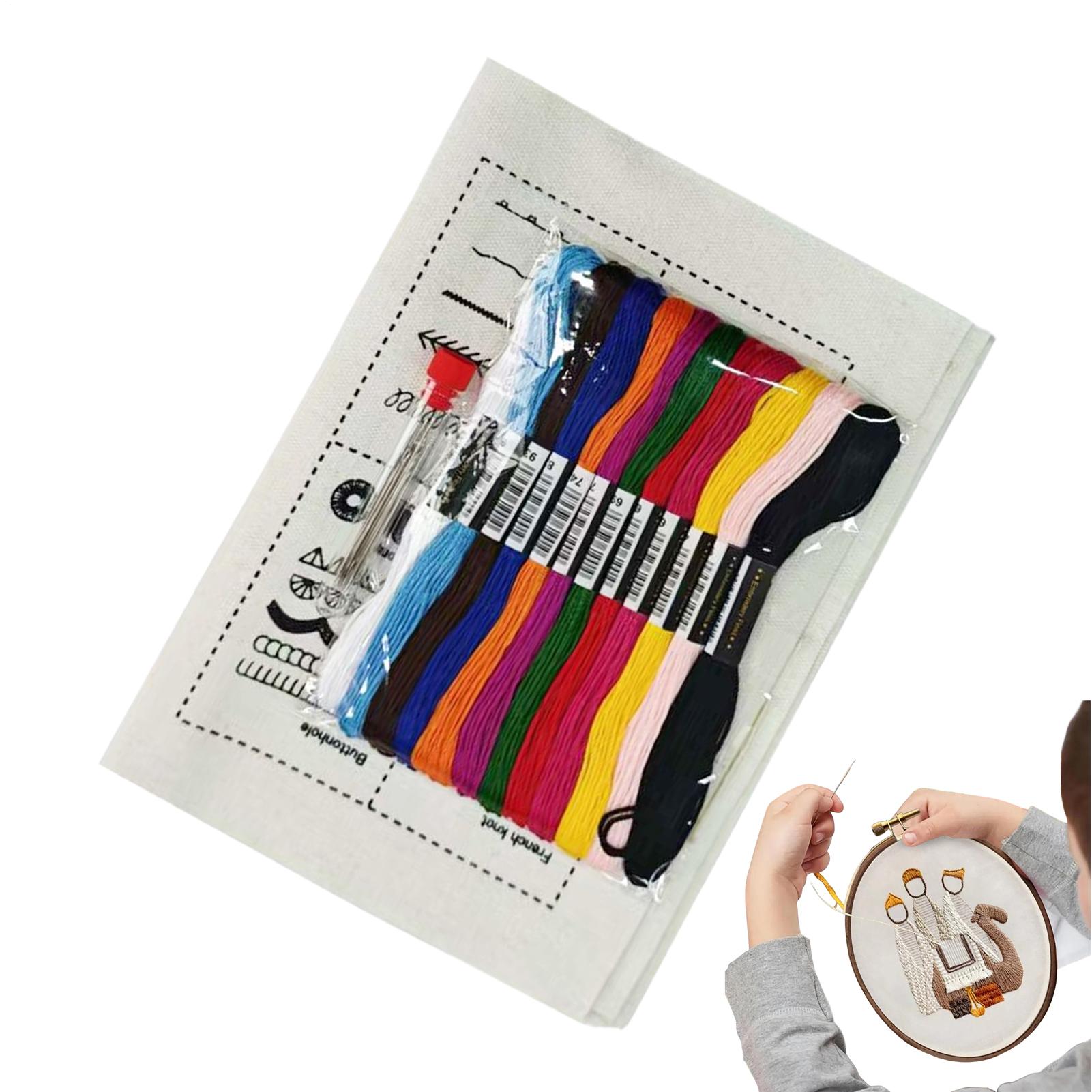 DIY Embroidery Needle Thread B - Art Craft Books recensie en prijs