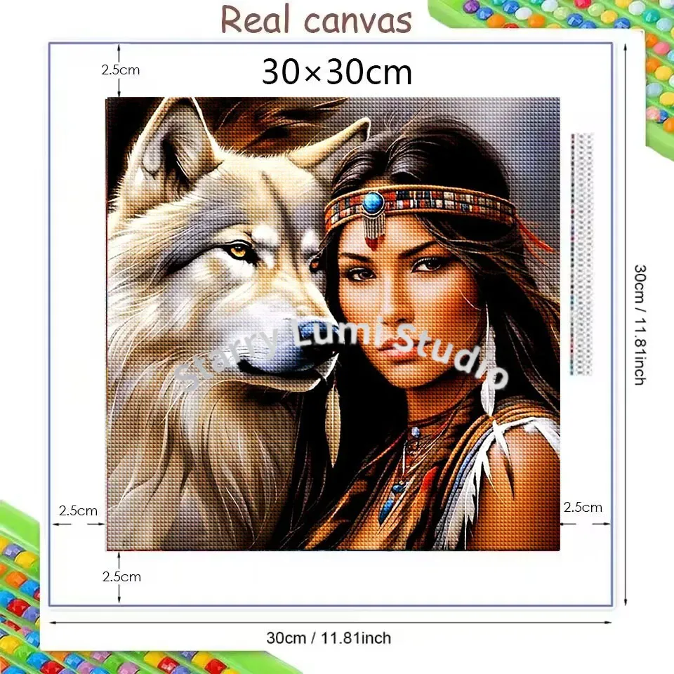 5D DIY Diamond Painting: Woman - Art Craft Lion recensie en prijs