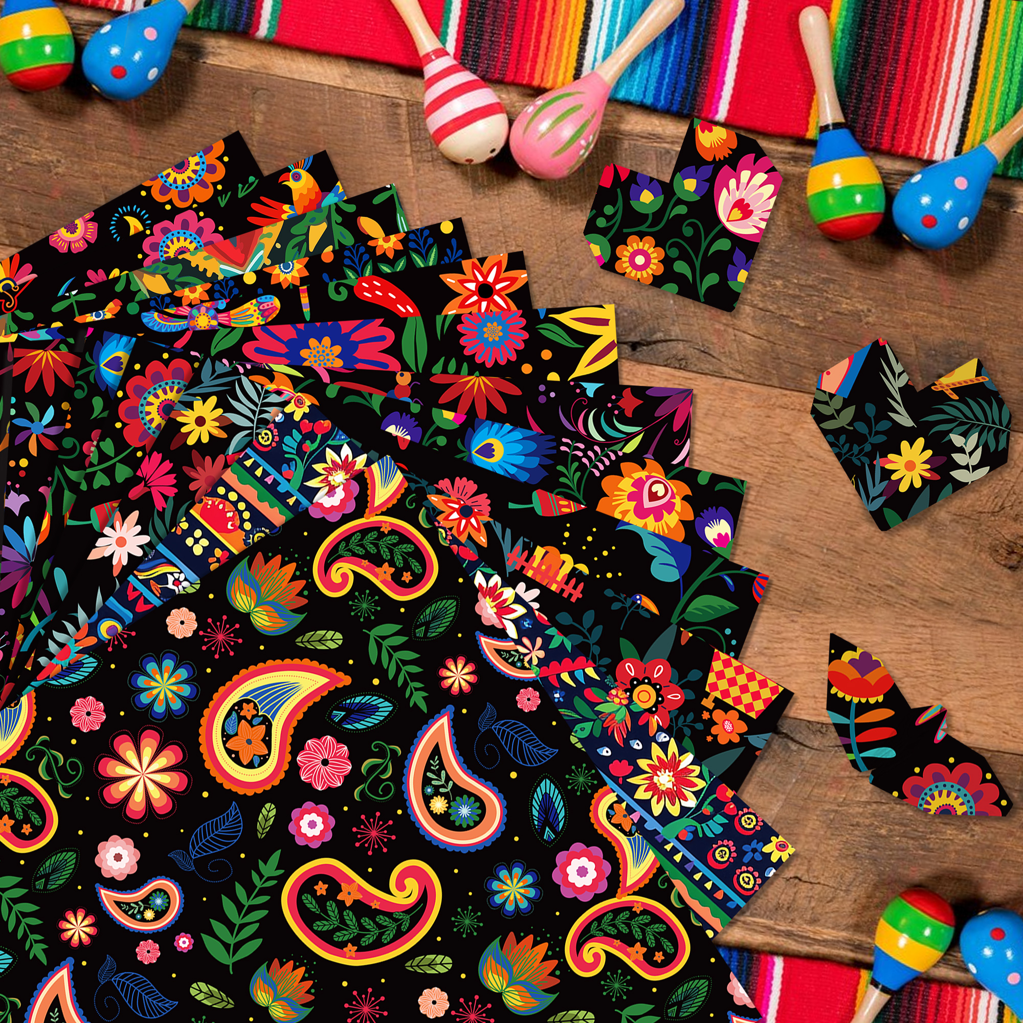 24pcs Mexican Scrapbook Paper  - Art Craft With Paper recensie en prijs