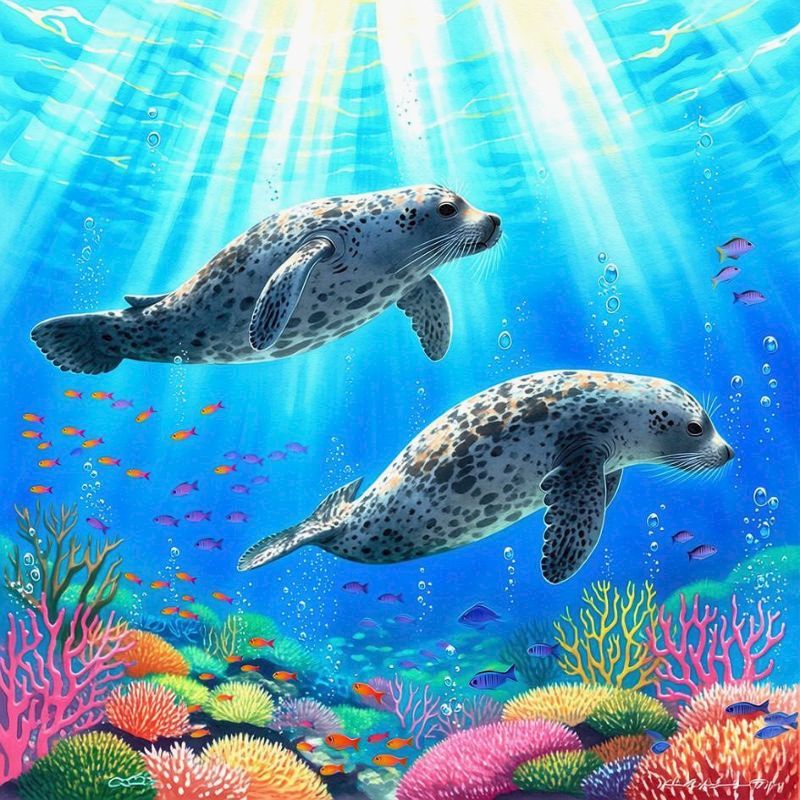 Sea Lion 5d Diamond Painting H - Art Craft Lion recensie en prijs
