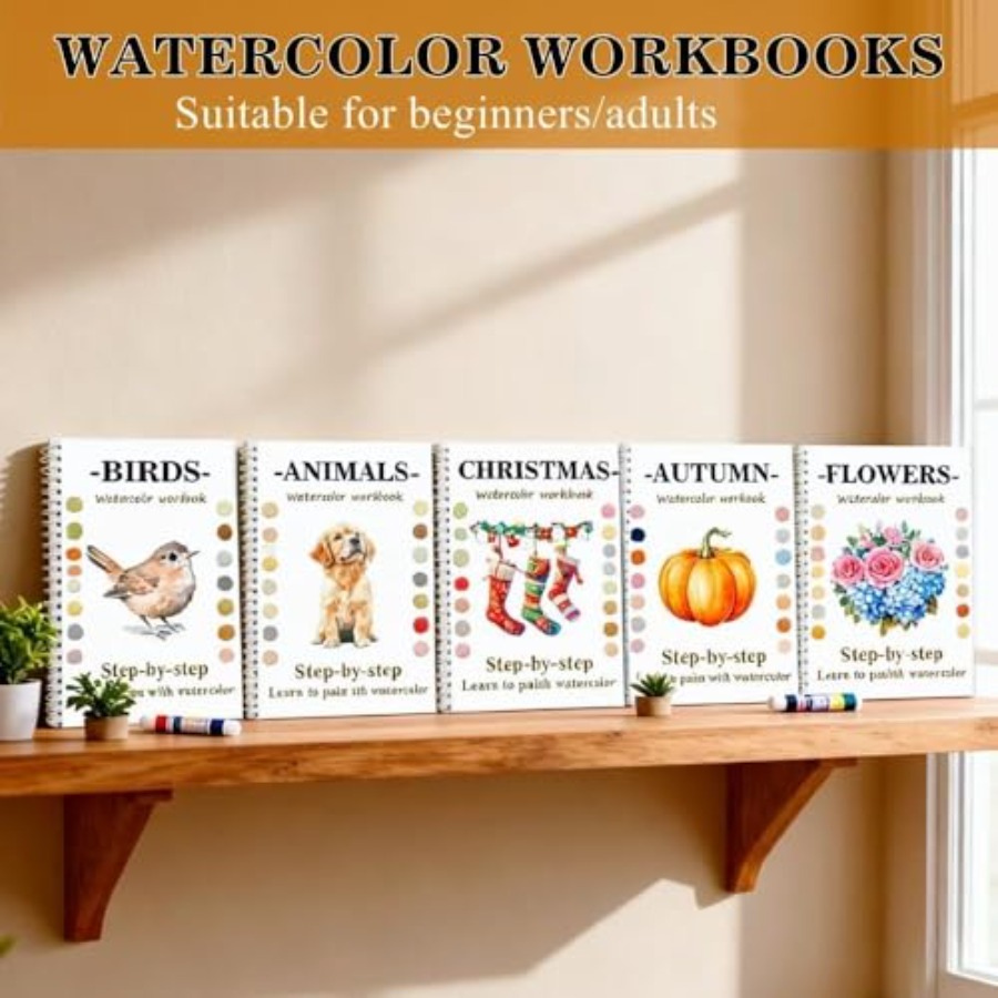 Watercolor Workbooks with Sket - Art Craft Books recensie en prijs