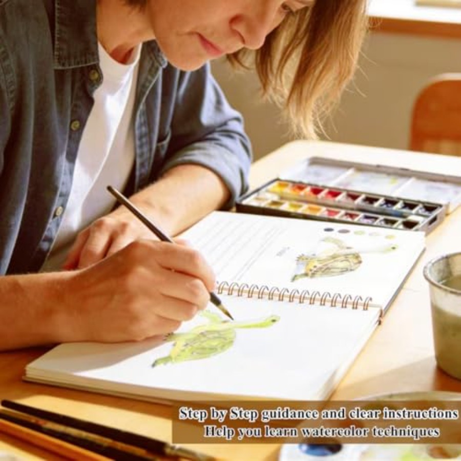 Watercolor Workbooks with Sket - Art Craft Books recensie en prijs