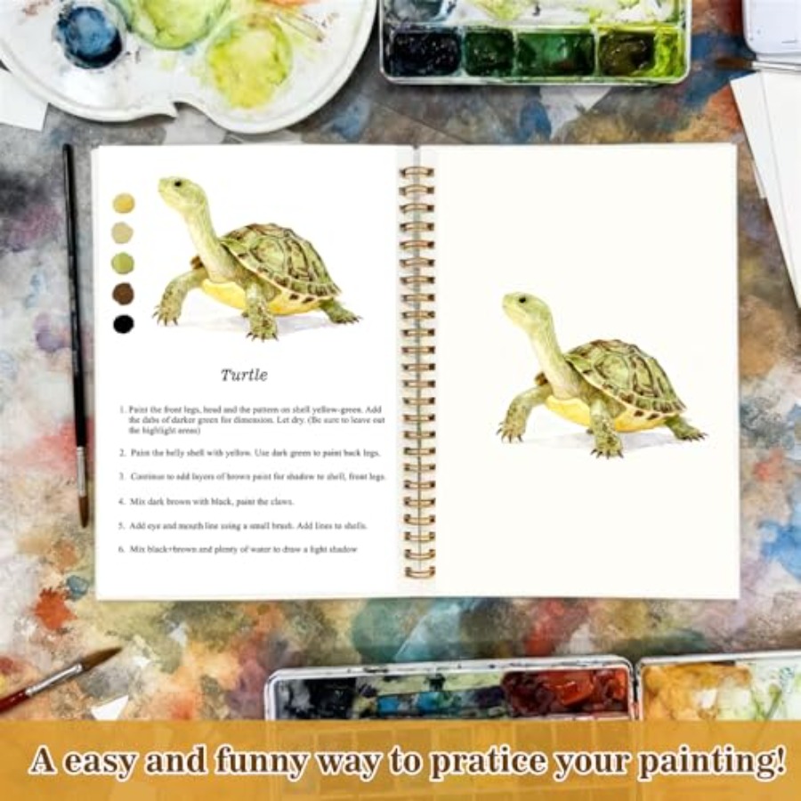 Watercolor Workbooks with Sket - Art Craft Books recensie en prijs