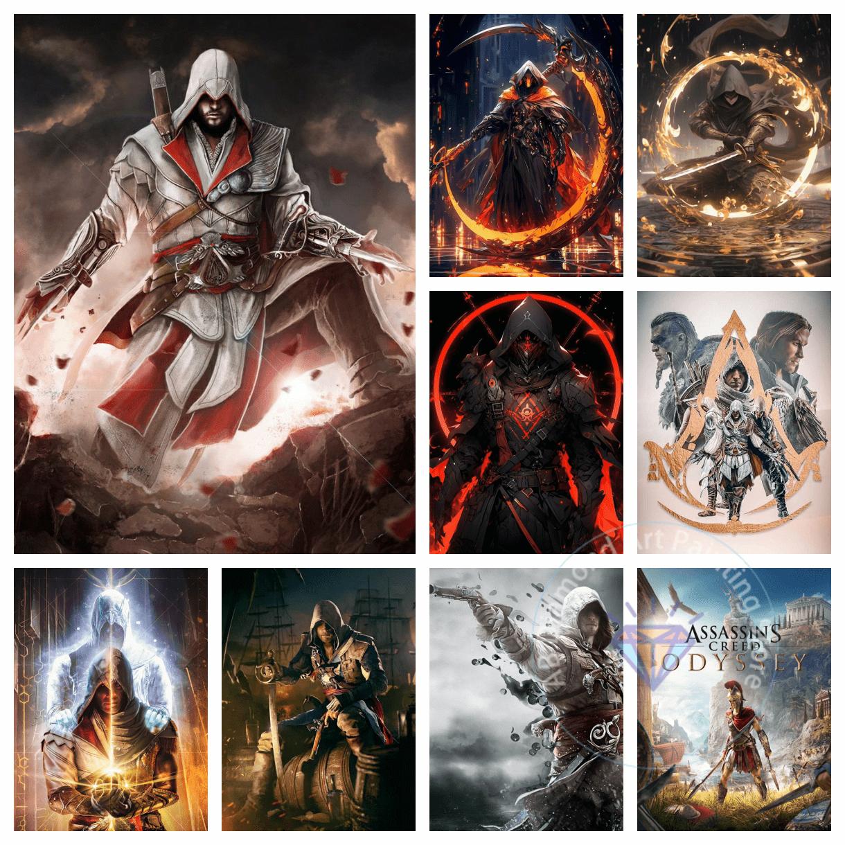 Assassin's Creed Game AB Diamo - Art Craft Game recensie en prijs
