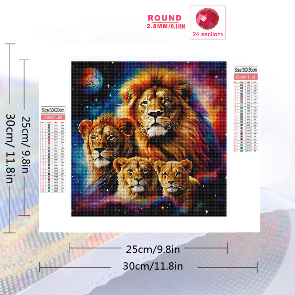 Momoart Diamond Painting Lions - Art Craft Lion recensie en prijs