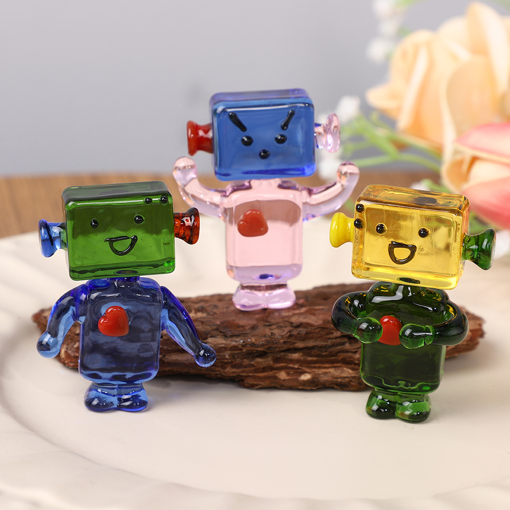 Glass Handmade Unique Robot Fi - Art Craft Robot recensie en prijs