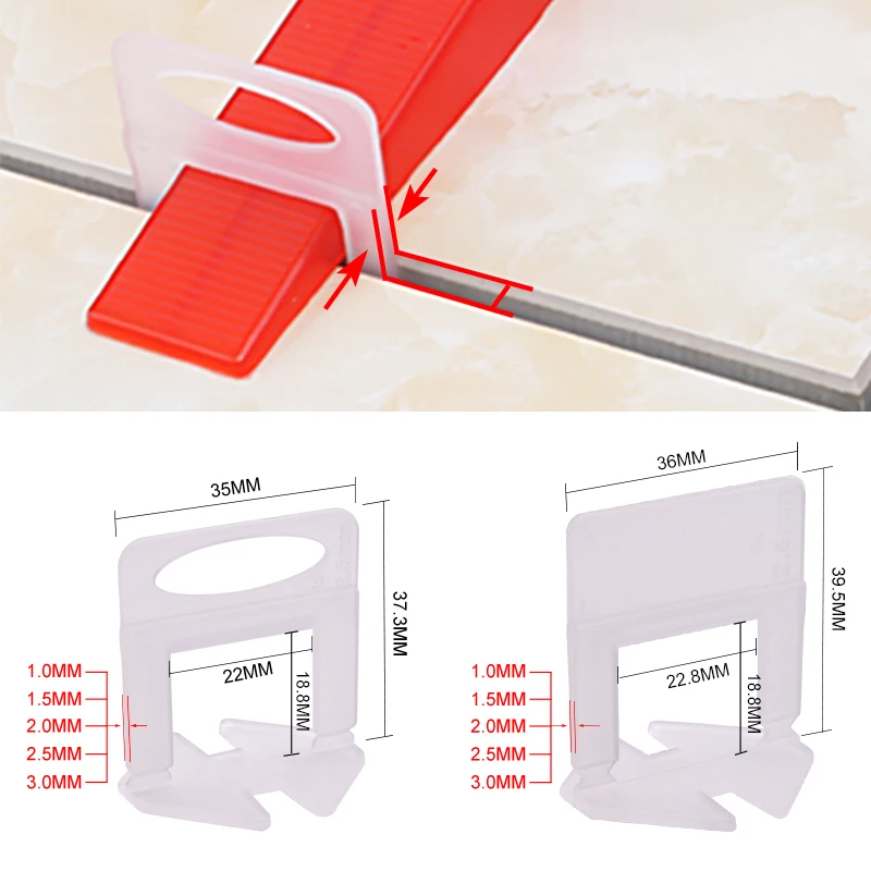 100pcs 1/1.5/2/2.5/3mm Ceramic - Mosaic Tile Supply recensie en prijs