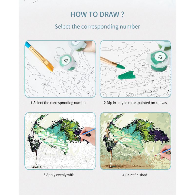 GATYZTORY Painting By Numbers  - Art Craft Idea recensie en prijs