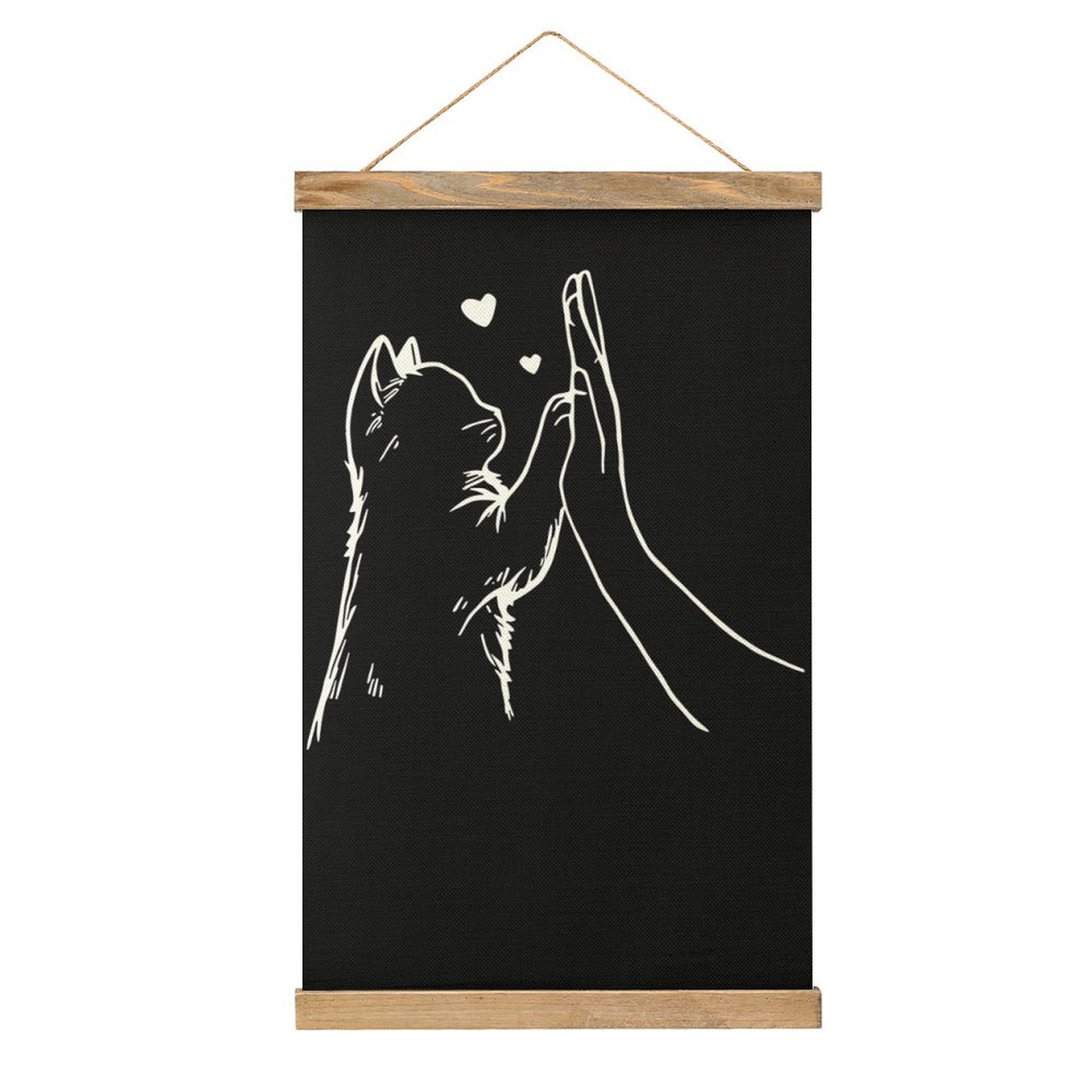 Cat Love Art Print Mural Resta - Art Craft Restaurant recensie en prijs