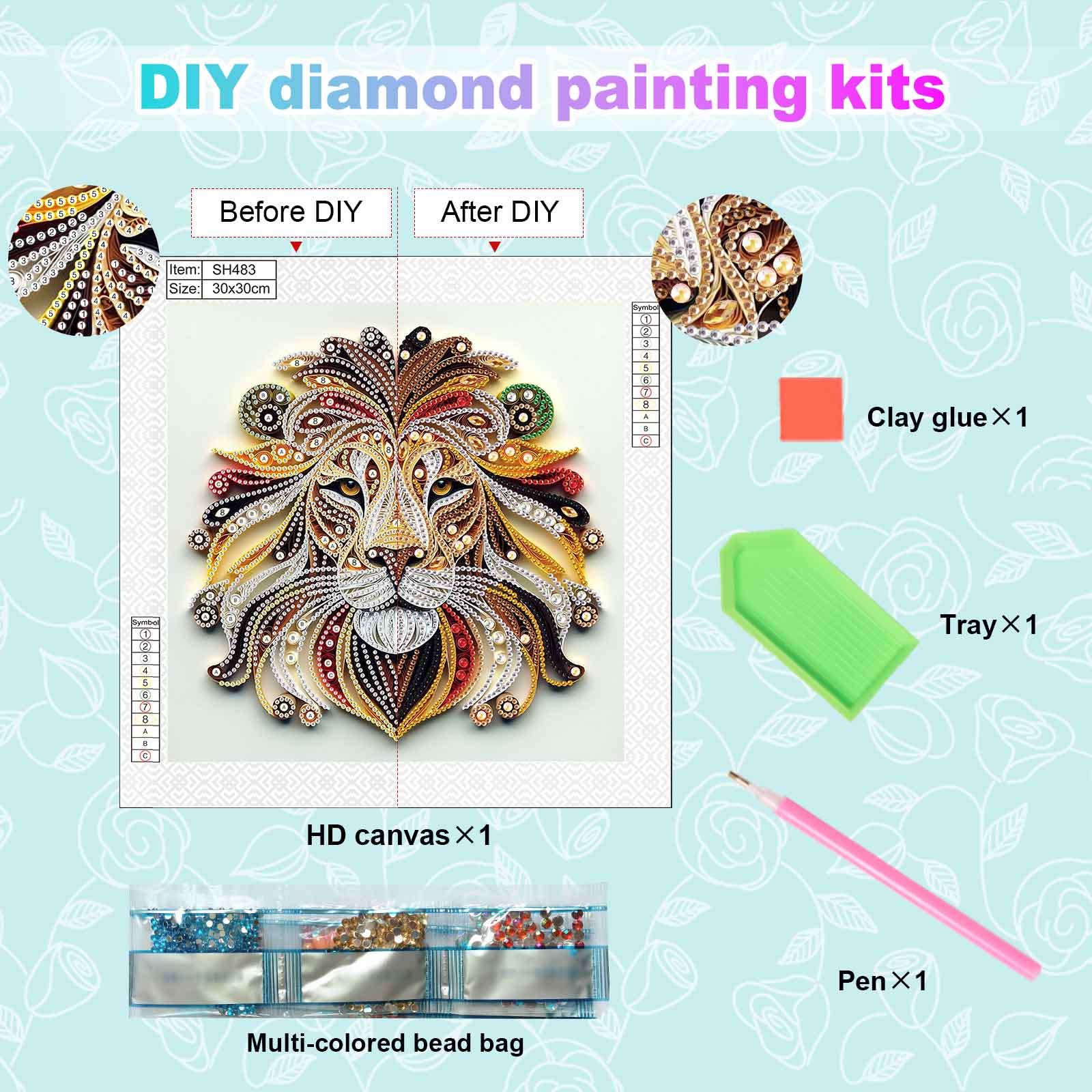 Special Shape Diamond Kits for - Art Craft Lion recensie en prijs