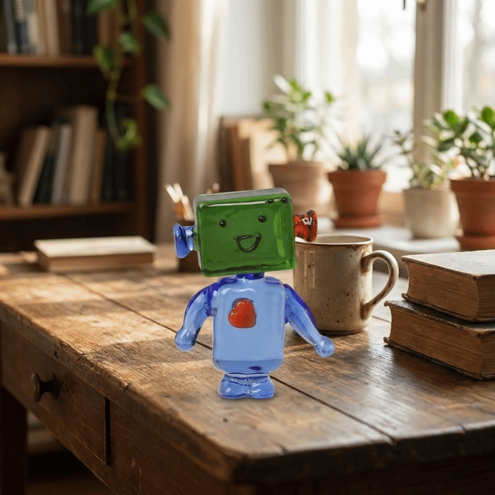 Mini Bonsai Decor Colorful Fac - Art Craft Robot recensie en prijs
