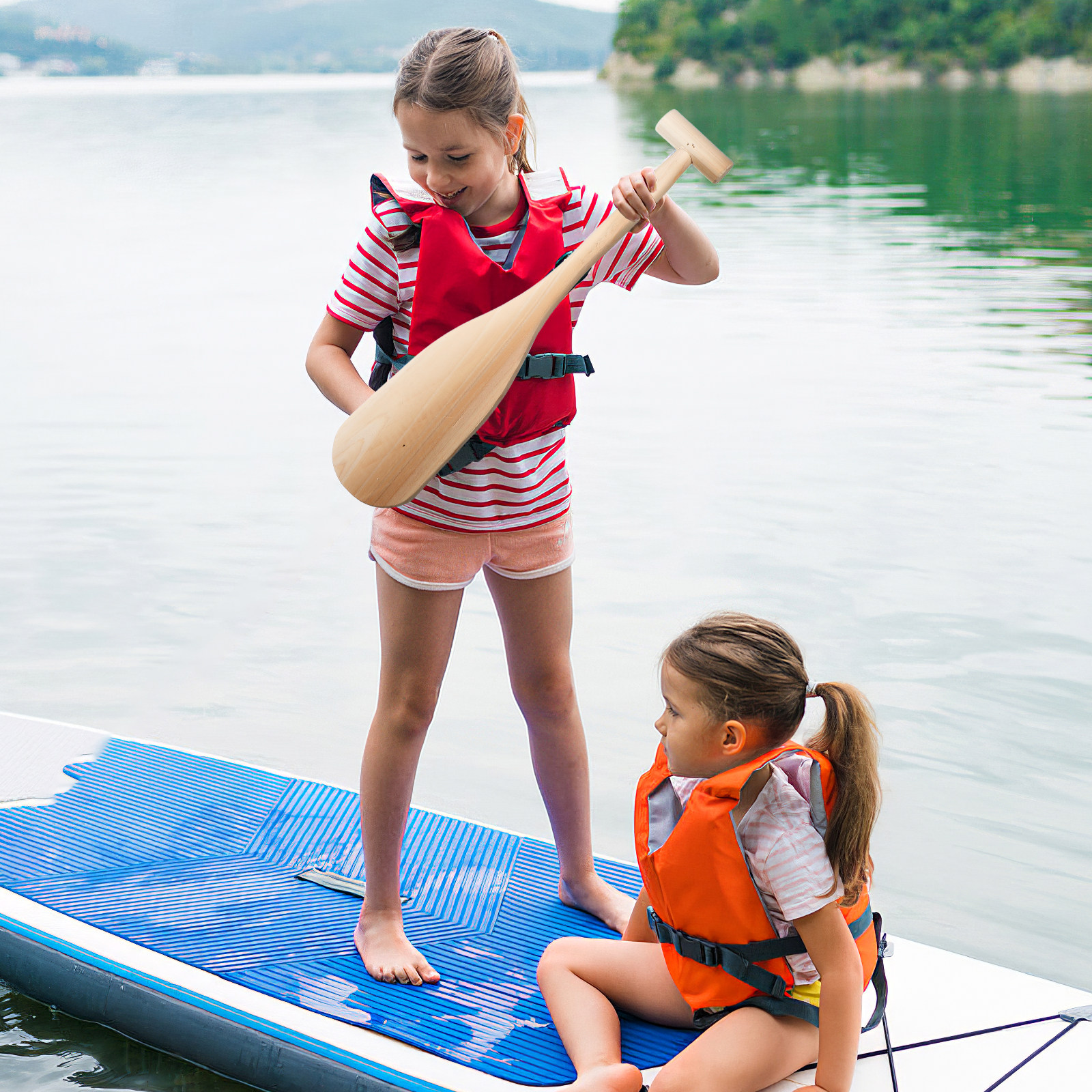 Wood Oar Boats Paddle Lightwei - Art Craft Game recensie en prijs
