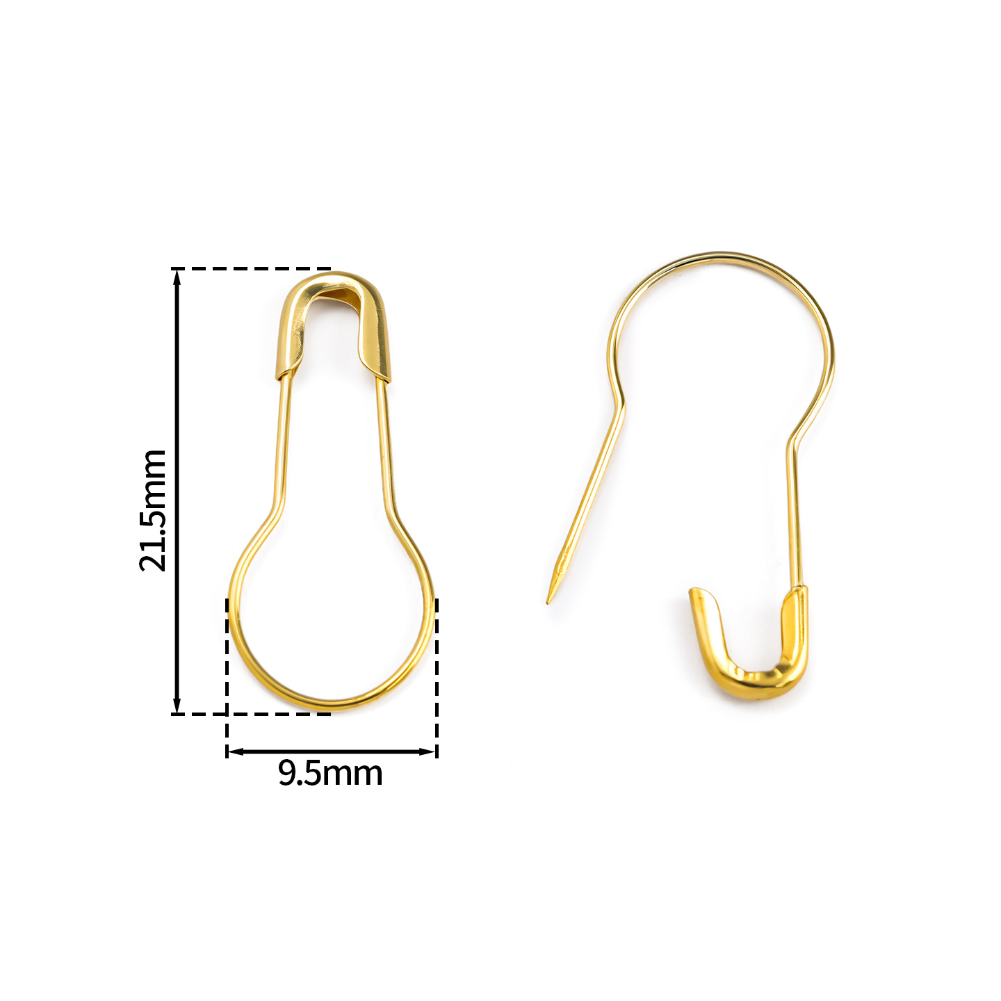 100Pcs/Lot Metal Gourd Safety  - Art Craft Making recensie en prijs