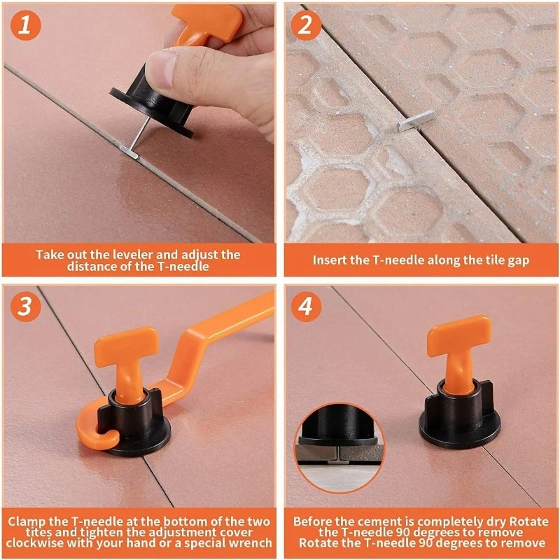51Pcs Floor Tile Leveling Syst - Mosaic Tile Supply recensie en prijs