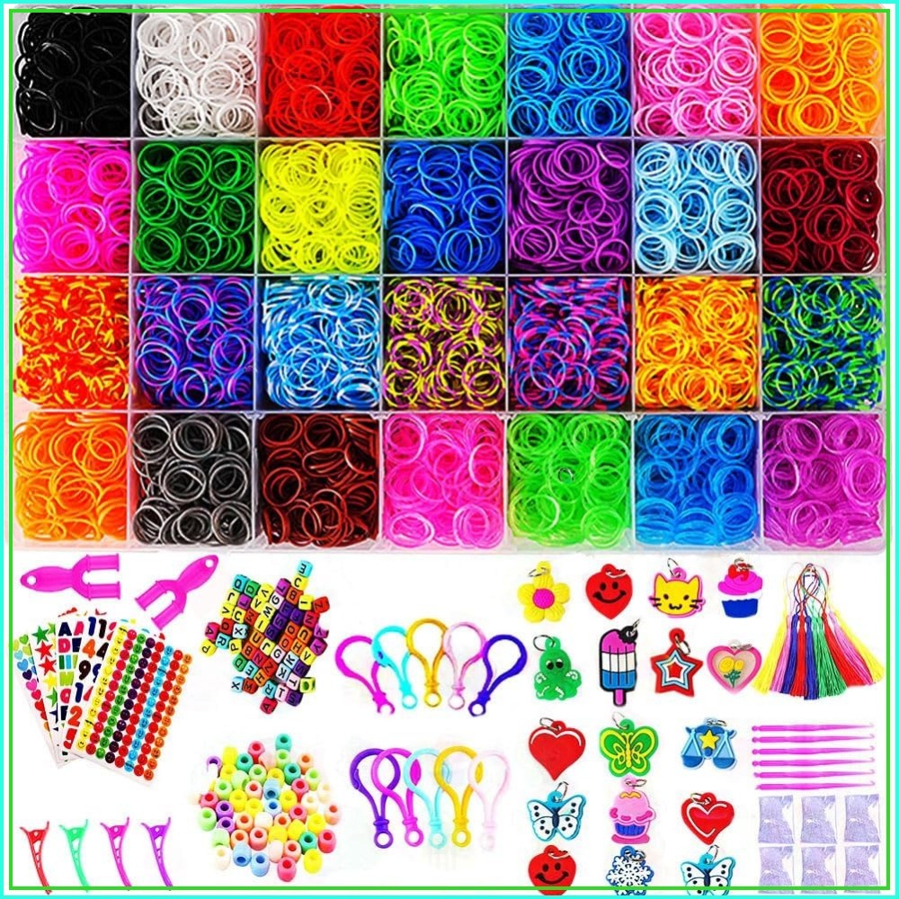 12080+ Loom Bands Set, Rubber  - Art Craft Idea recensie en prijs
