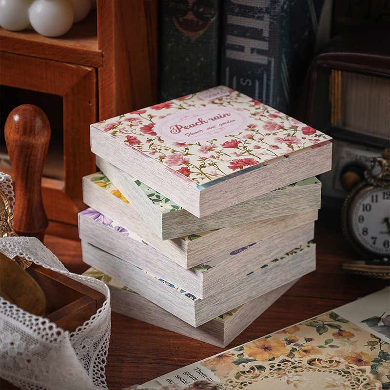 100 pieces of floral material  - Art Craft Books recensie en prijs