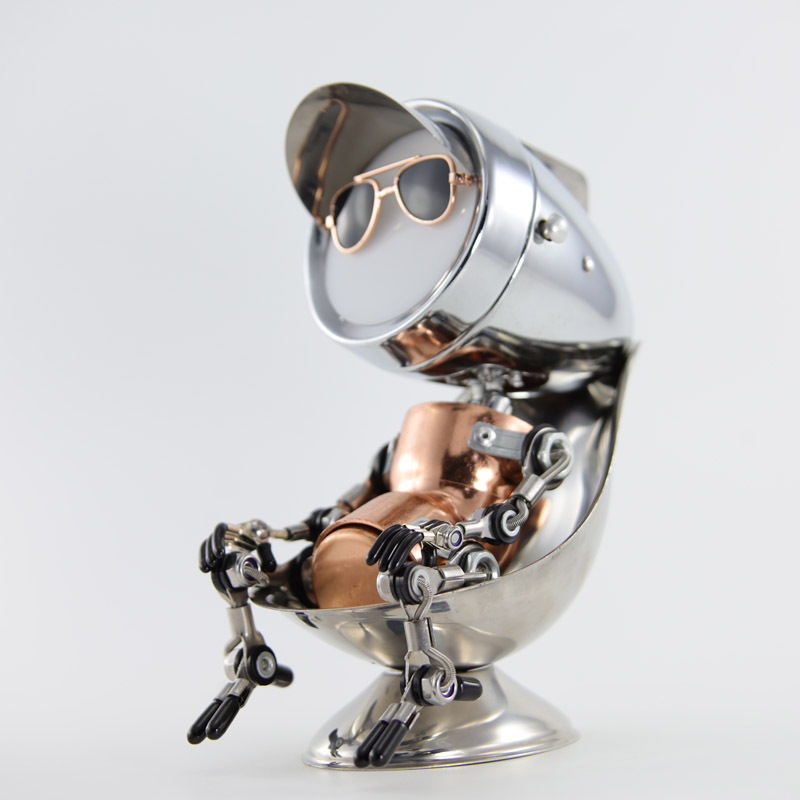 Metal Punk Robot Atmosphere La - Art Craft Robot recensie en prijs