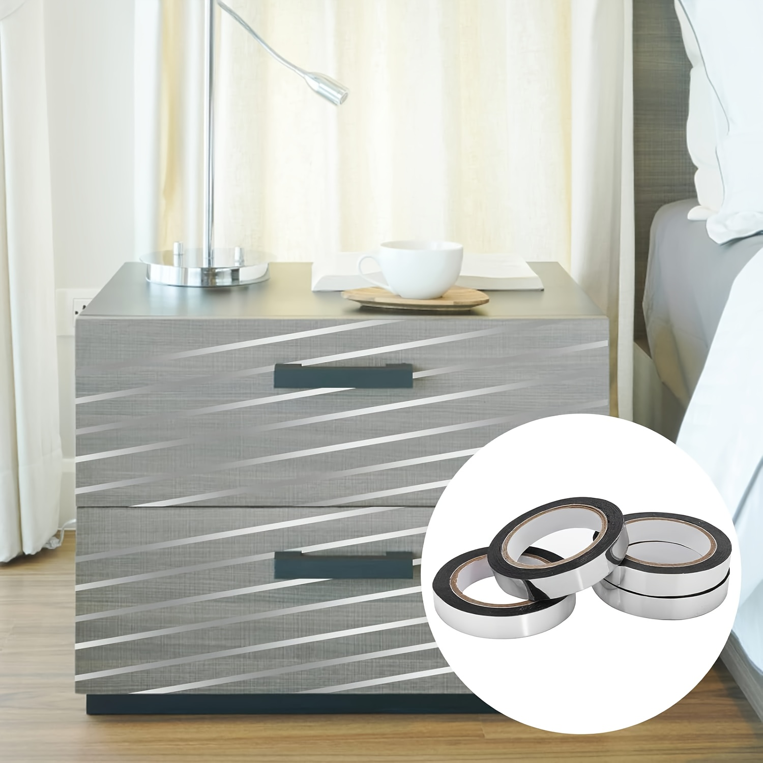 1/2pcs Metallic Silver Mirror  - Art Craft Mirror recensie en prijs