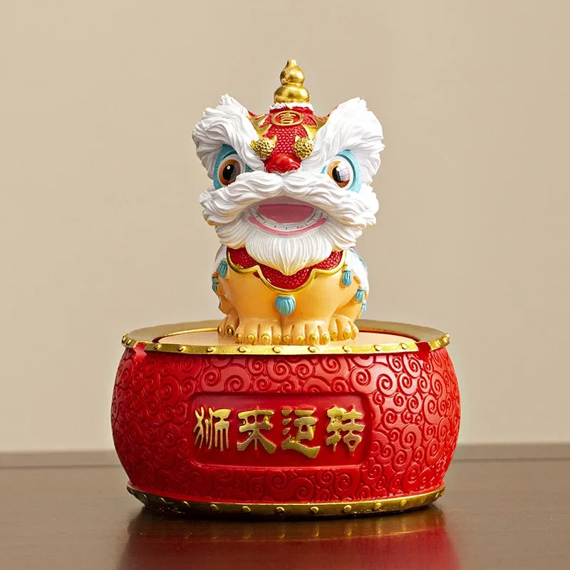 National tide lion ashtray dec - Art Craft Lion recensie en prijs