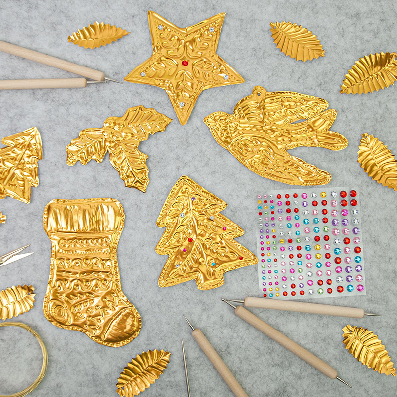 DIY Gold Foil Art Relief Chris - Art Craft With Paper recensie en prijs
