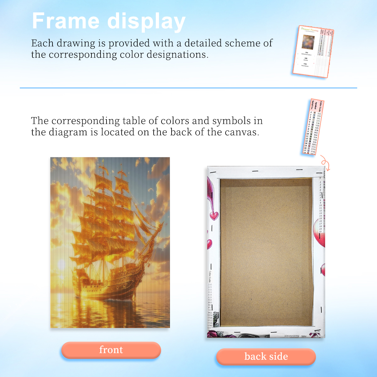 RUOPOTY Golden Sailboat Diamon - Art Craft Idea recensie en prijs