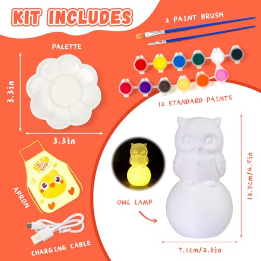 Paint Your Own Lamp Kit, Arts  - Art And Craft With Paint recensie en prijs