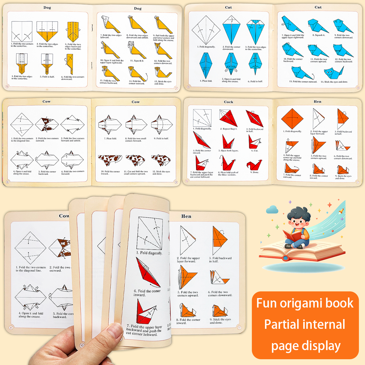 Children's Origami Farm Toolki - Art Craft Books recensie en prijs