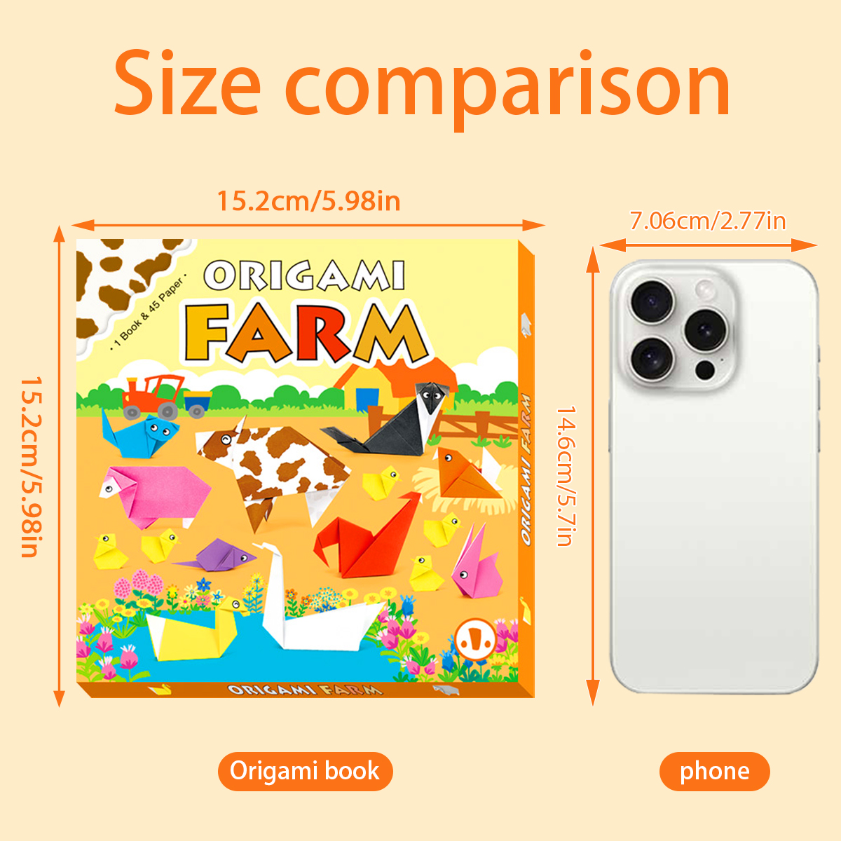 Children's Origami Farm Toolki - Art Craft Books recensie en prijs